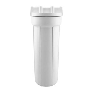 158125 10" Pentek Filter Housing (White Slim Line) w/ 1/4" Ports