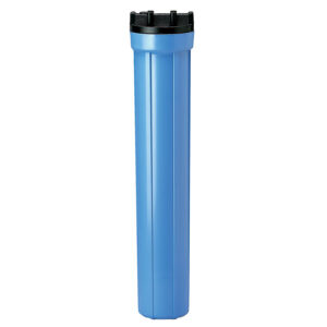 158204 20" Pentek Filter Housing, Slim Line w/ 1/2" Ports and Pressure Release (Accepts 20" x 2.5" Cartridges, Case Only)