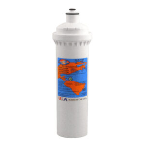 10" x 3.5" Block GAC Filter, 1 Micron, Omnipure ELF-1M-SB, ELF Series w/ Short Bayonet