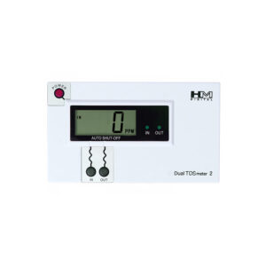HM Digital Deluxe In-Line Dual TDS Monitor w/ .25" Fittings, Water Resistant Case
