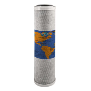 9.75" x 2.87" Carbon Block Water Filter (1, 5 or 10 Micron), Omnipure