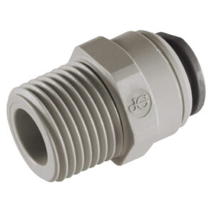 John Guest 1/4" x 3/8" NPTF Male Connector (Acetal)