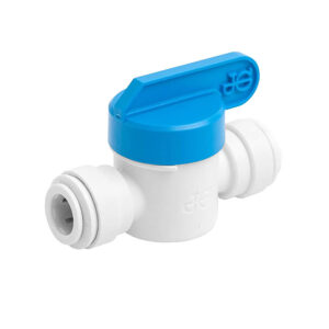 John Guest 1/4" x 1/4" Straight Ball Valve