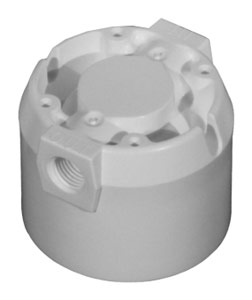 Omnipure Q Series Non-Valve Head with 1/4" FNPT Ports