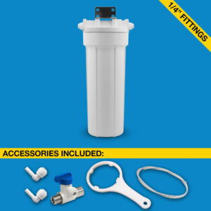 Single-stage Under-sink Filter System, H2O UCF-01-14-USA