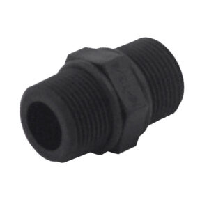 1" MPT x 1" MPT Nipple with O-Rings