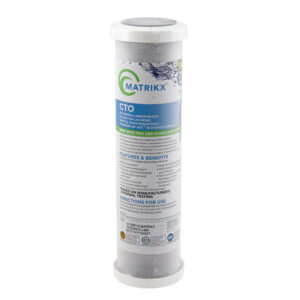 KX Technologies MATRIKX-CTO 9.75" x 2.75", 5 Micron Replacement Carbon Block Water Filter